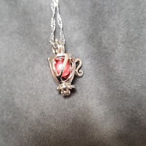 Silver plated pendant